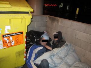 Bezdomovci v Hradci