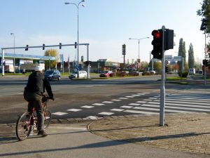 Mnozí cyklisté nerespektují semafory