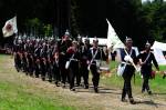 Pochod pruských vojsk na bojiště na Chlumu