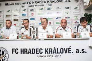 FC Hradec Králové na předzápasové tiskovce