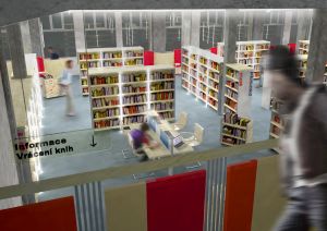 Městská knihovna bude půjčovat přes okénko.