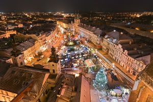Vánoční trhy v Hradci Králové.